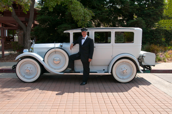 Baltimore, MD wedding limo driver classic car phillips fairy tale weddings