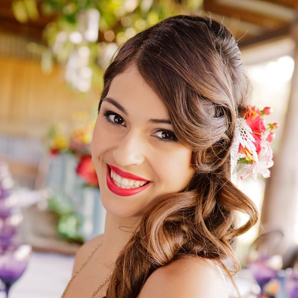 Dallas, TX hispanic wedding hair style phillips fairy tale weddings