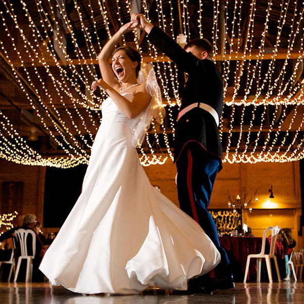 Atlanta, GA military wedding dance phillips fairy tale weddings