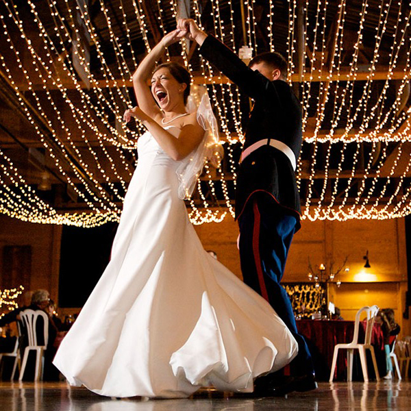 Columbus, OH military wedding dance phillips fairy tale weddings