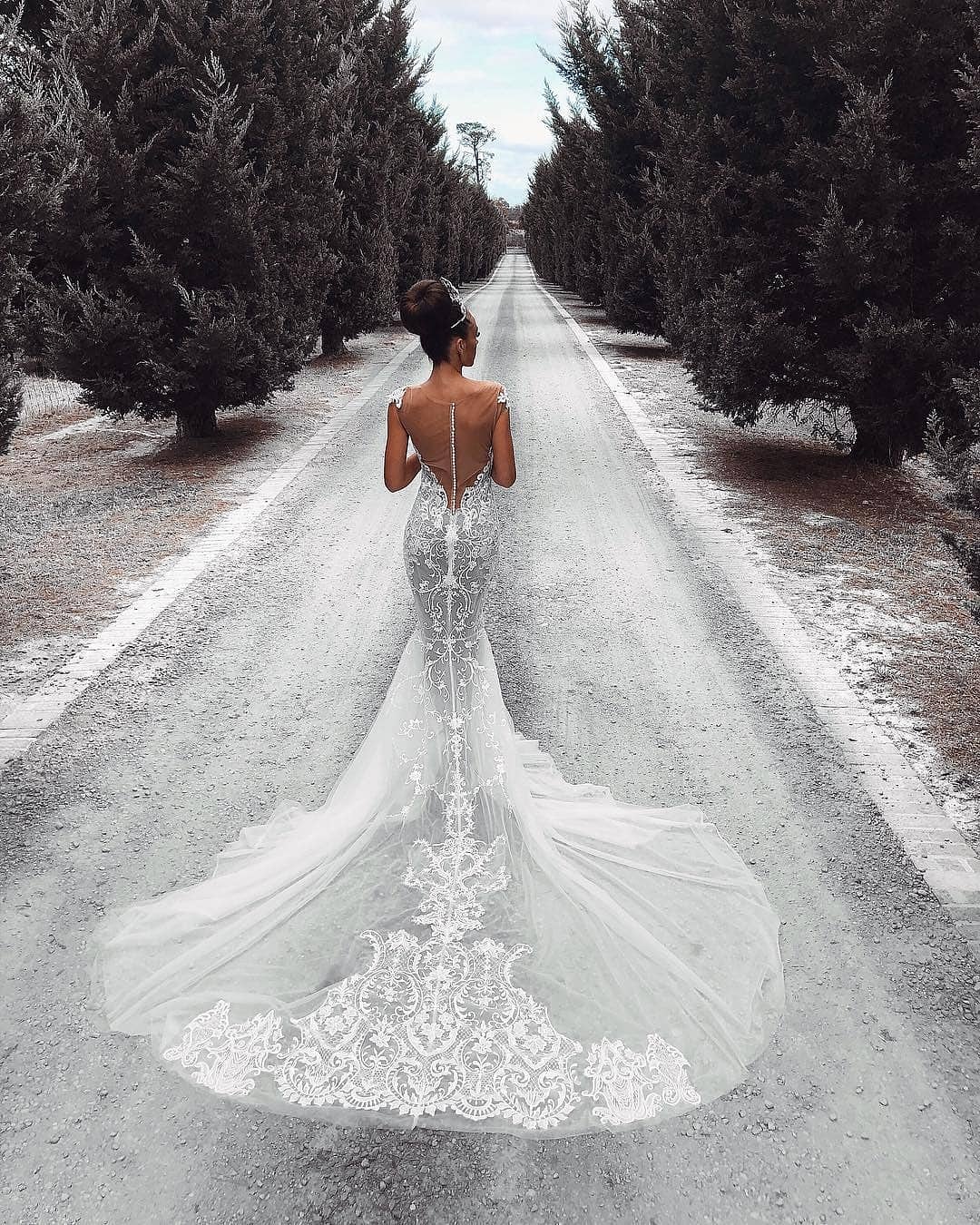 Nektaria Bridal Gown (via Instagram)