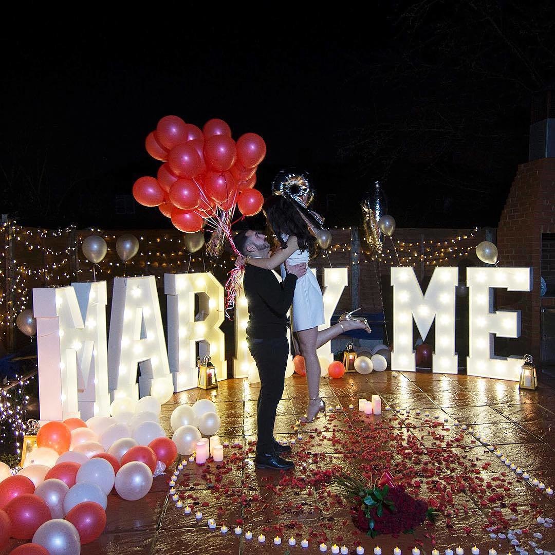 Fairy Tale Proposal (via Instagram)