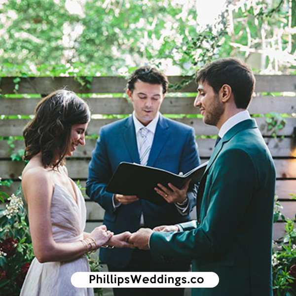 Houston, TX wedding officials phillips fairy tale weddings