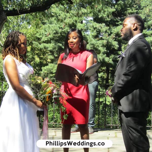 Phoenix, AZ female women wedding officiants phillips fairy tale weddings