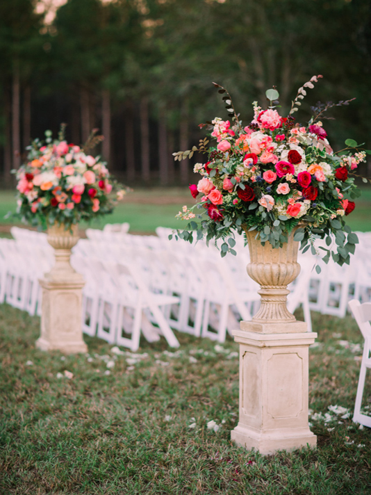 Boston, MA wedding floral design phillips fairy tale weddings