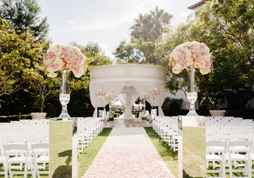 Atlanta, GA outdoor wedding planning planner phillips fairy tale weddings