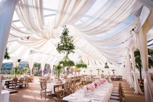 Phillips fairy tale weddings renting a wedding tent 